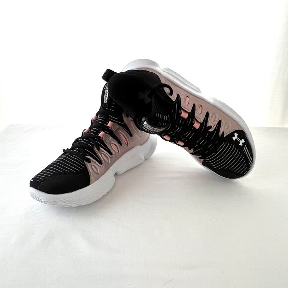 Under Armour UA Flow Breakthru 4 Womens Black Rose Gold, Sz 8.5 New with Box! - Picture 13 of 14